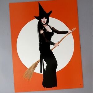 Elvira Mistress Of The Dark Halloween Witch Decor